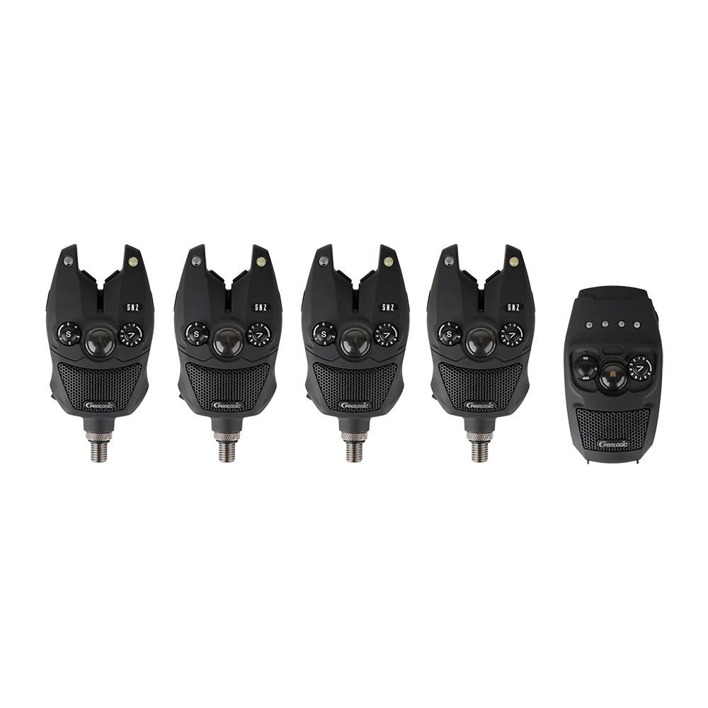PROLOGIC SNZ BITE ALARM SET 4+1 RED/GREEN/BLUE/YELLOW elektromos kapásjelző szett