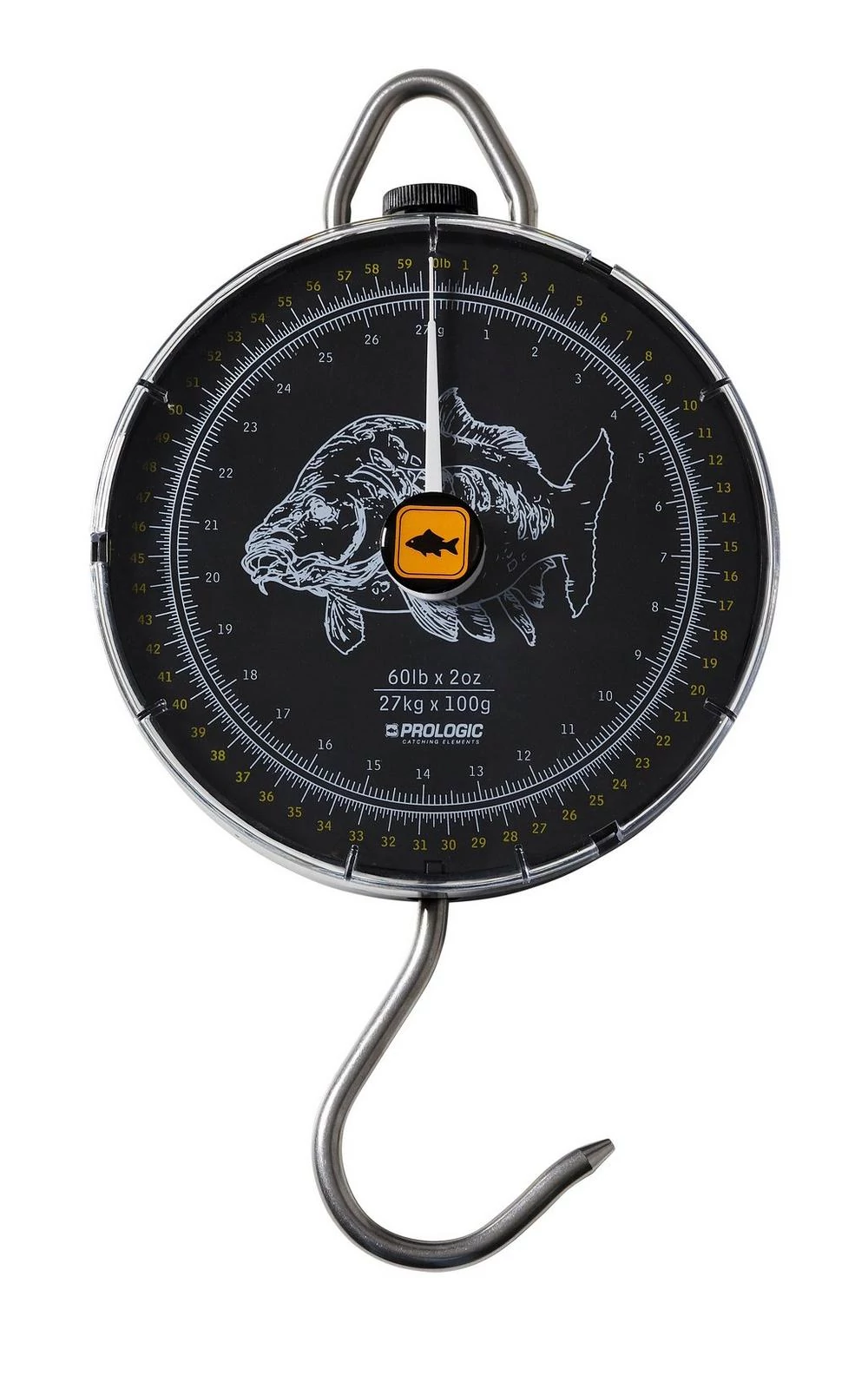 PROLOGIC Specimen Dial Scale 60lbs/2oz 27kg/100g mérleg