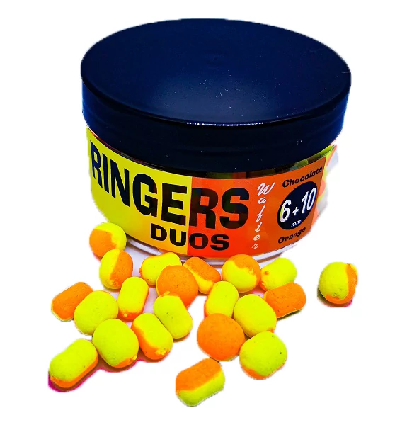 RINGERS Duos Wafters Yellow-orange 6-10mm