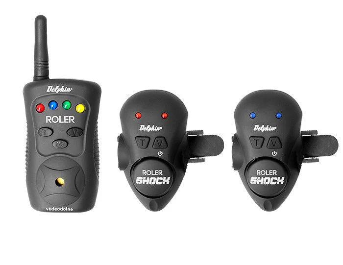 DELPHIN Roler Shock Harcsázó Elektromos Kapásjelző szett 2+1