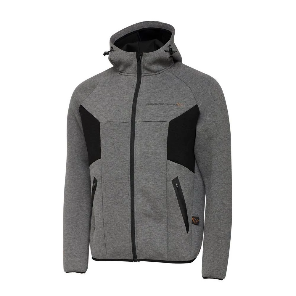 SAVAGE GEAR Tec-Foam Zip Hoodie S-es kapucnis pulóver