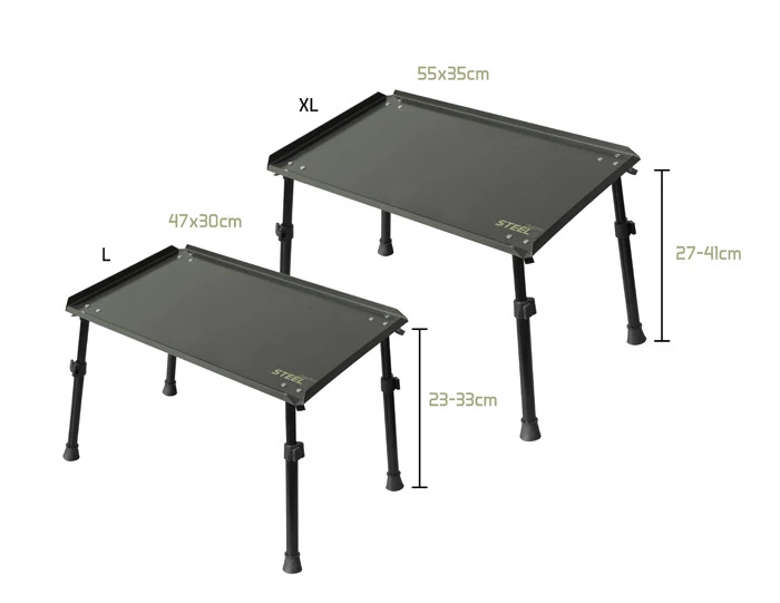 DELPHIN STEELS Sátorasztal XL 55x35cm