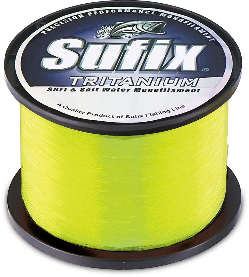 SUFIX TRITANIUM Neon Chartreuse 0.33mm/1095m pontyozó monofil zsínór