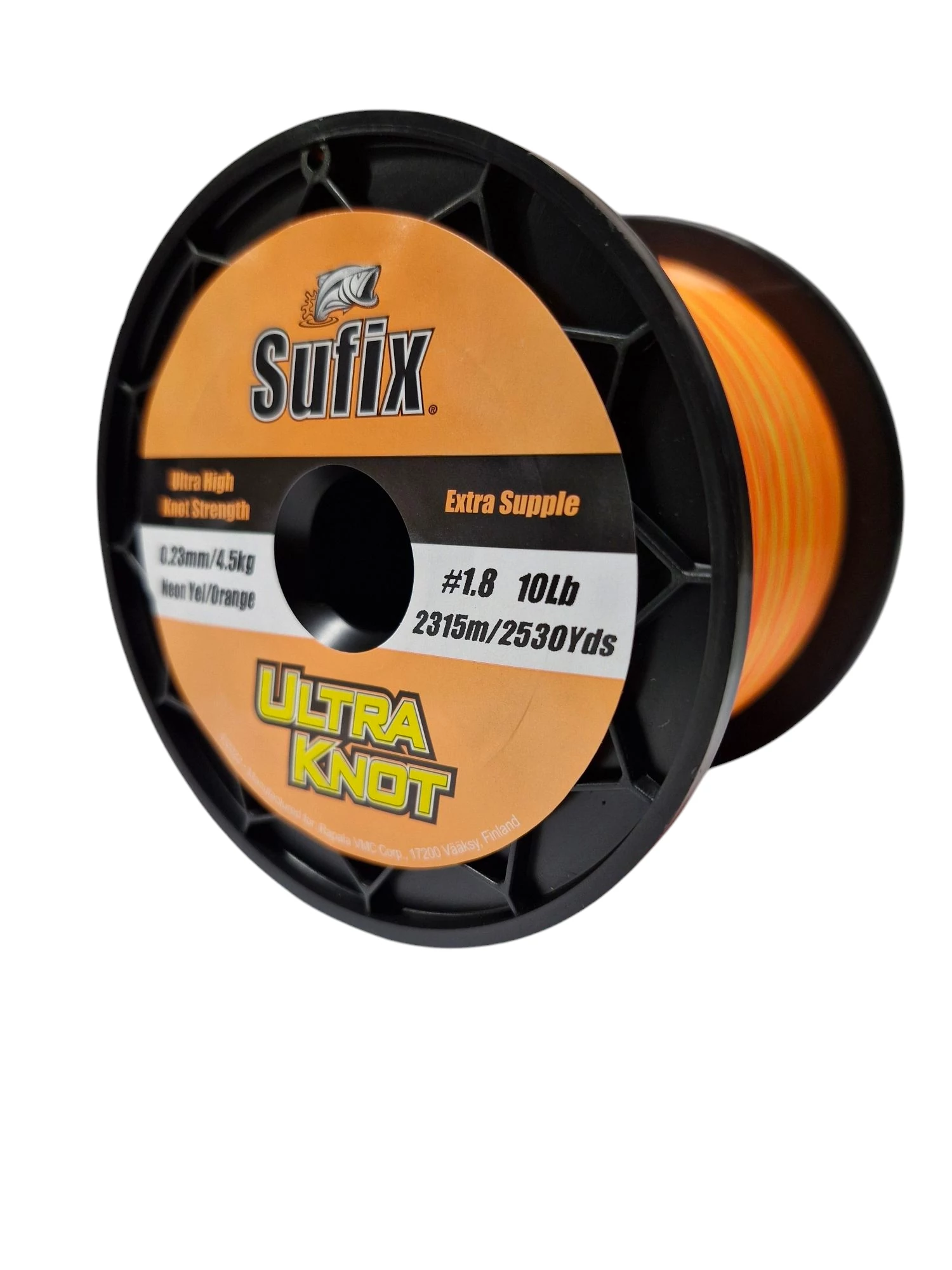 SUFIX ULTRA KNOT Yellow-Orange 0,23/2315m monofil pontyozó zsínór