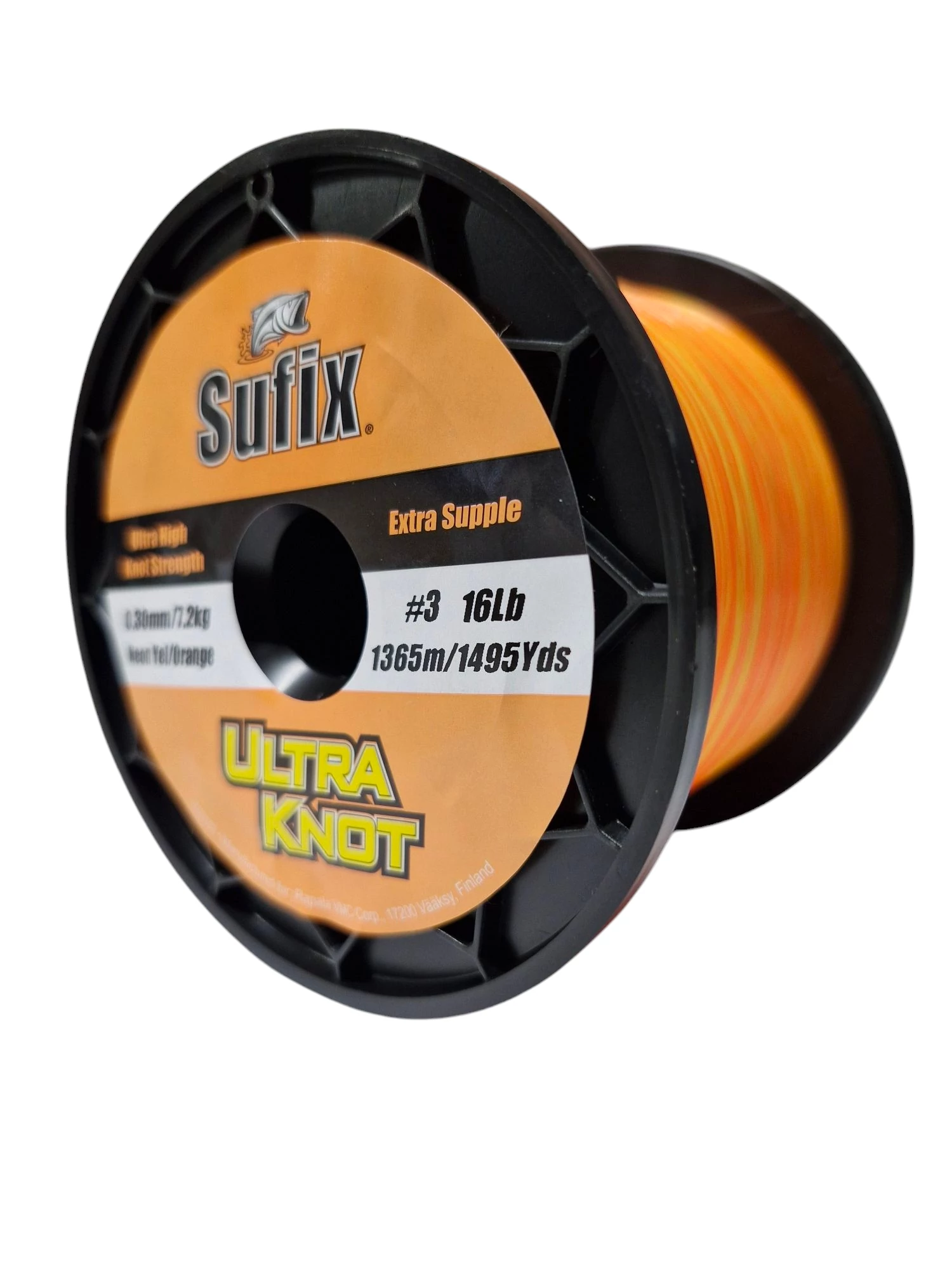 SUFIX ULTRA KNOT Yellow-Orange 0,30/1365m monofil pontyozó zsínór