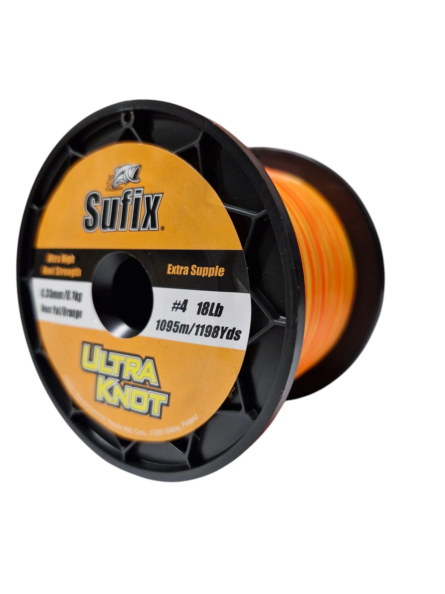 SUFIX ULTRA KNOT Yellow-Orange 0,33/1095m monofil pontyozó zsínór