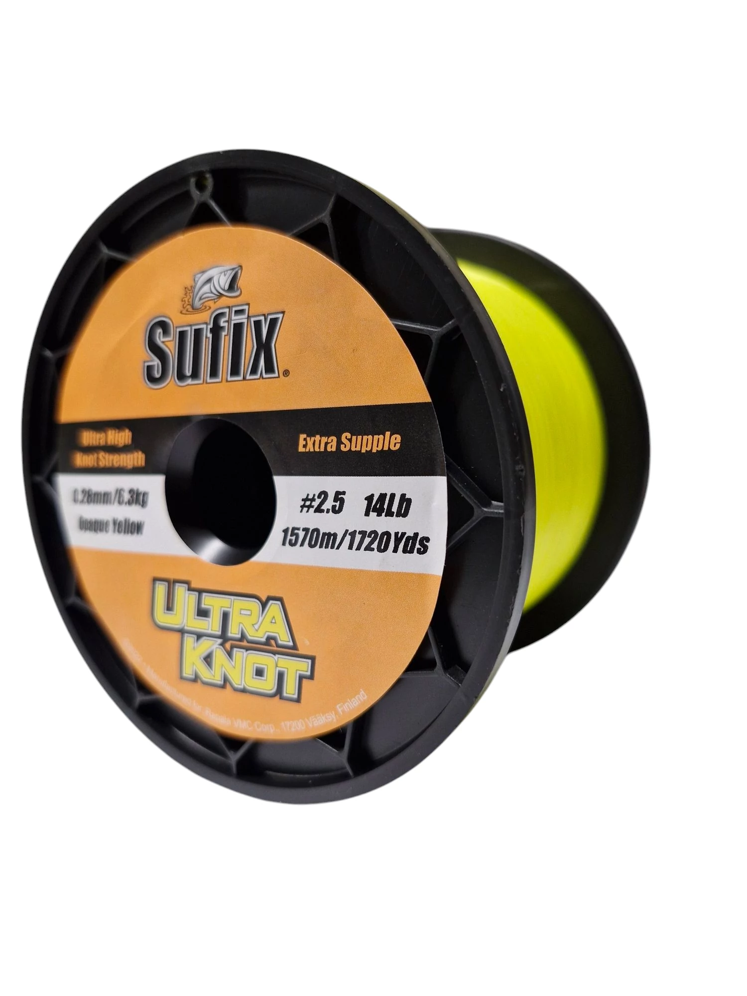 SUFIX ULTRA KNOT Yellow 0,28/1570m monofil pontyozó zsínór