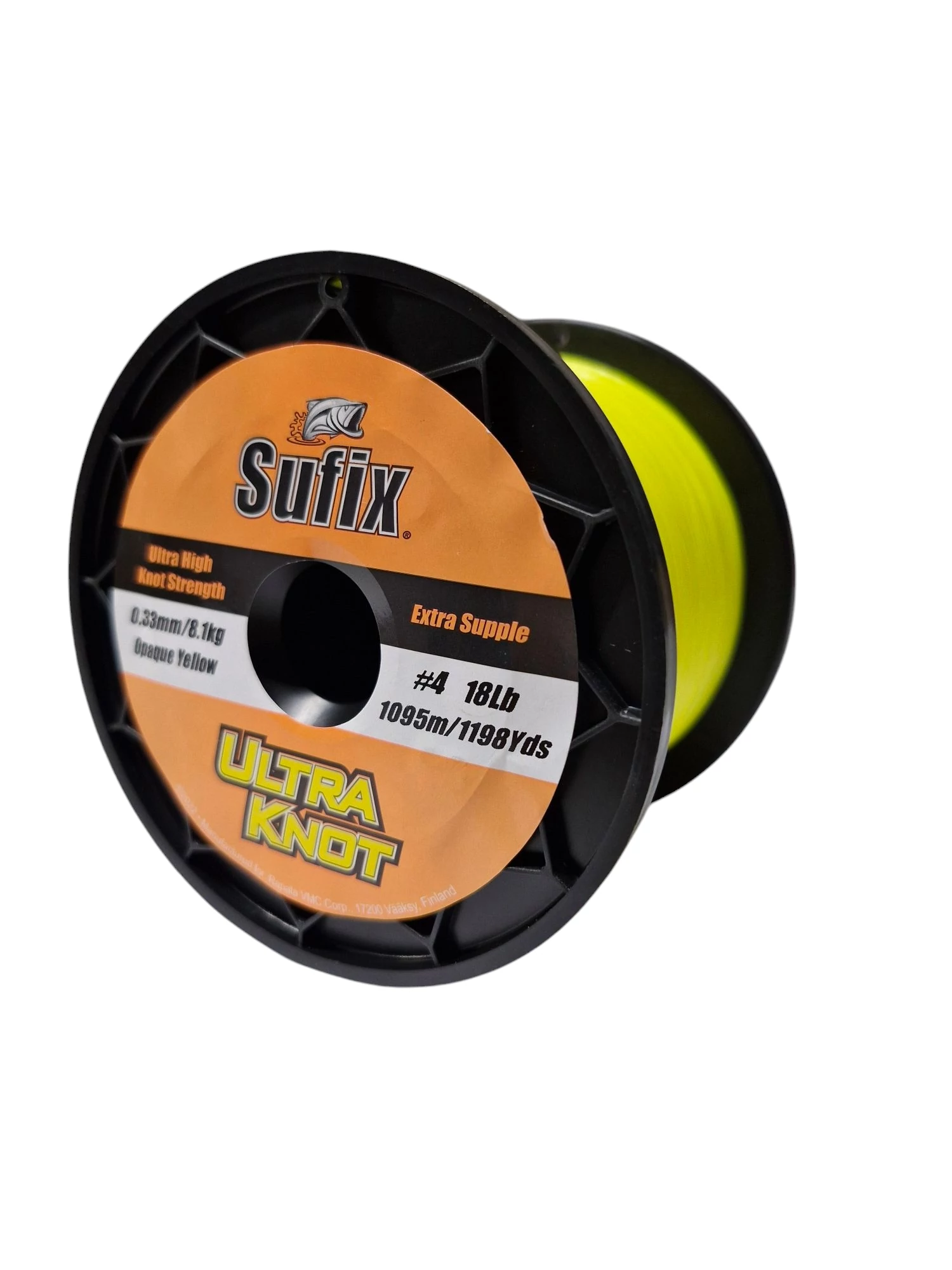 SUFIX ULTRA KNOT Yellow 0,33/1095m monofil pontyozó zsínór