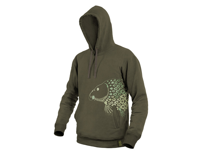 DELPHIN TACKLE Ponty kapucnis pulóver XL
