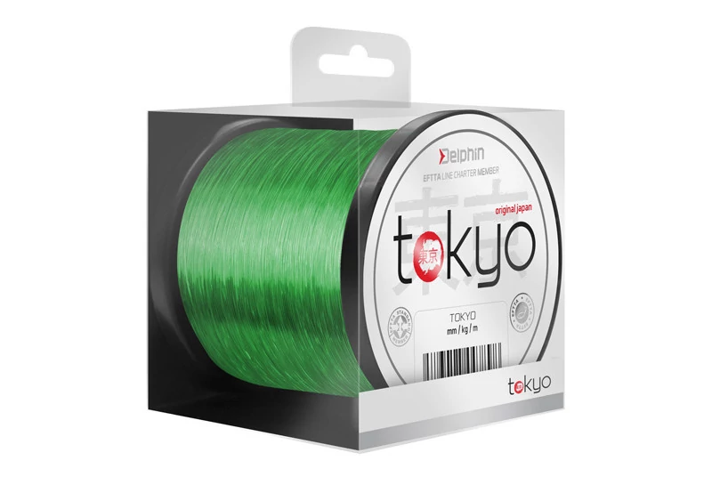 DELPHIN TOKYO Fluo zöld Monofil zsinór 0,33mm/8,2kg/600m