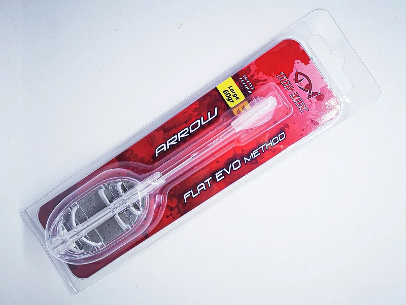 TOP MIX ARROW FLAT EVO method feeder kosár L 60g