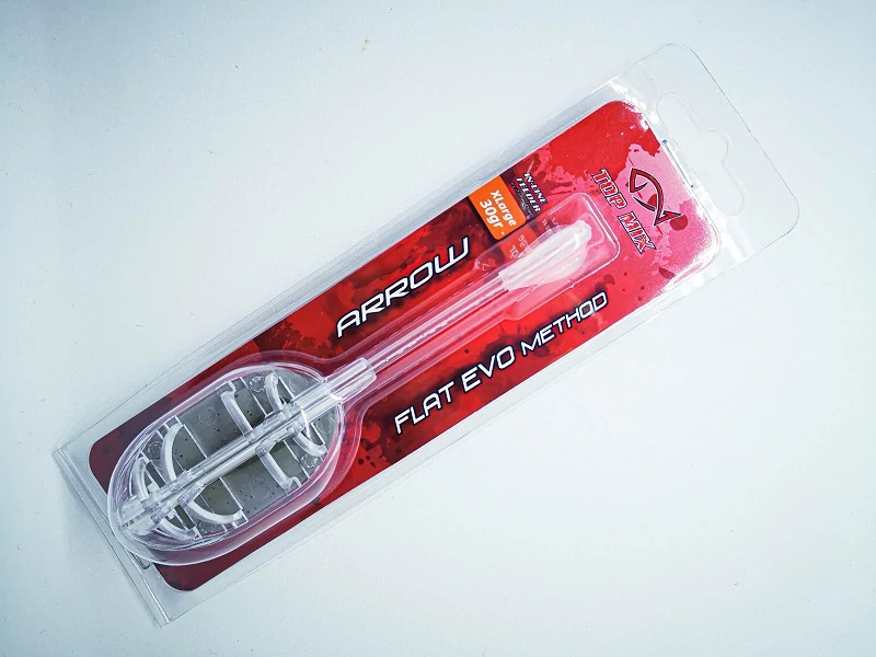 TOP MIX ARROW FLAT EVO method feeder kosár XL 30g