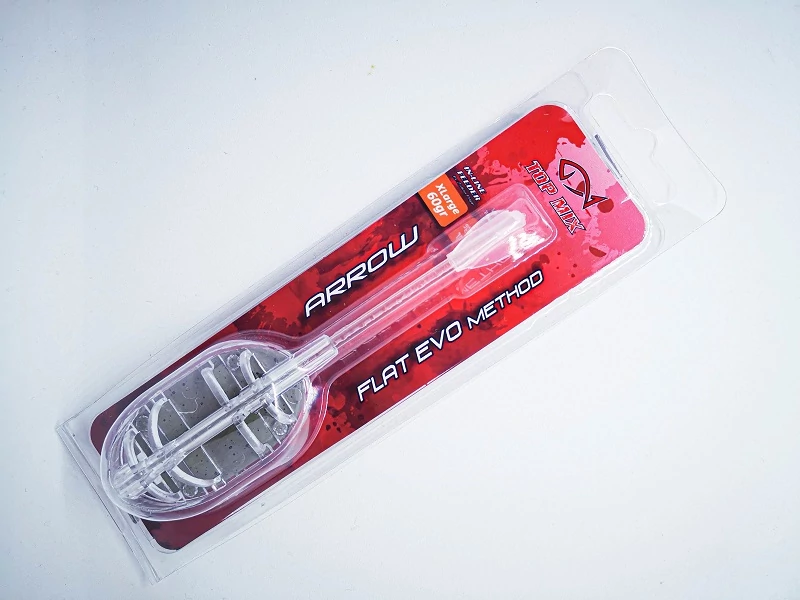 TOP MIX ARROW FLAT EVO method feeder kosár XL 60g