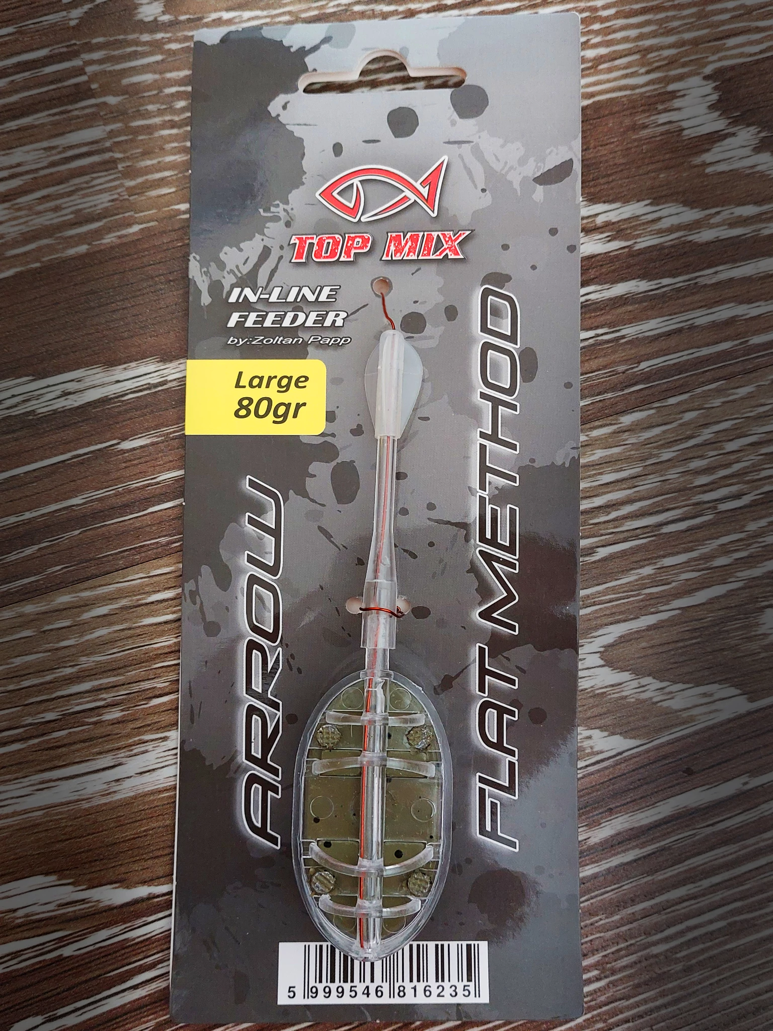 TOP MIX Arrow Flat method feeder kosár  L 80g