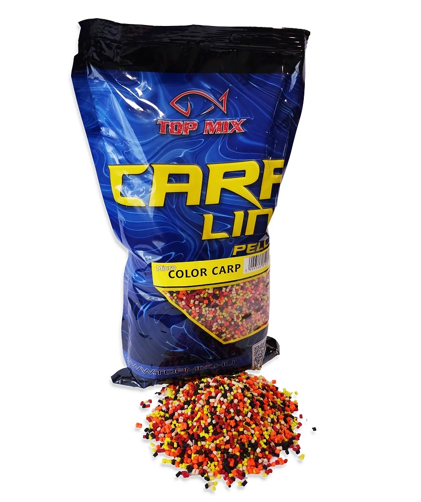 TOP MIX Carp Line Micro etető pellet - Color Carp