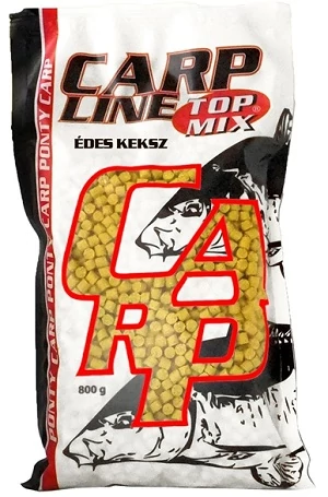TOP MIX Carp Line etető pellet Édes keksz