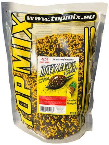 TOP MIX Dynamic Carp etető pellet Ananász