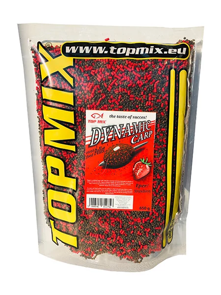 TOP MIX Dynamic Carp etető pellet Eper