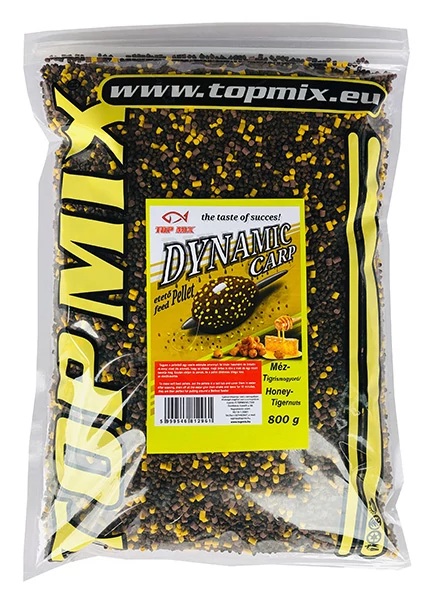 TOP MIX Dynamic Carp etető pellet Méz-Tigrismogyoró