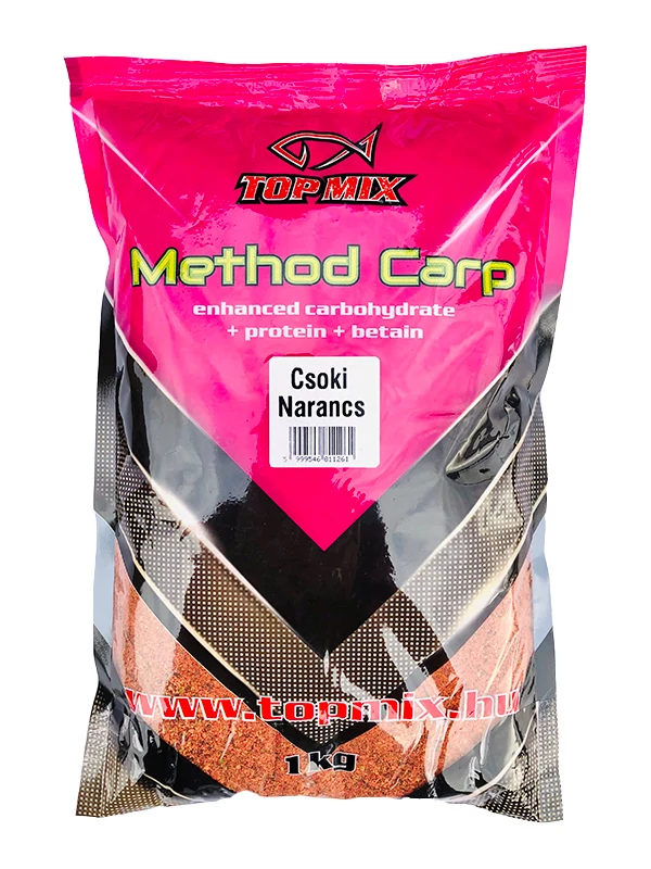 TOP MIX Method Carp Csoki-Narancs Etetőanyag