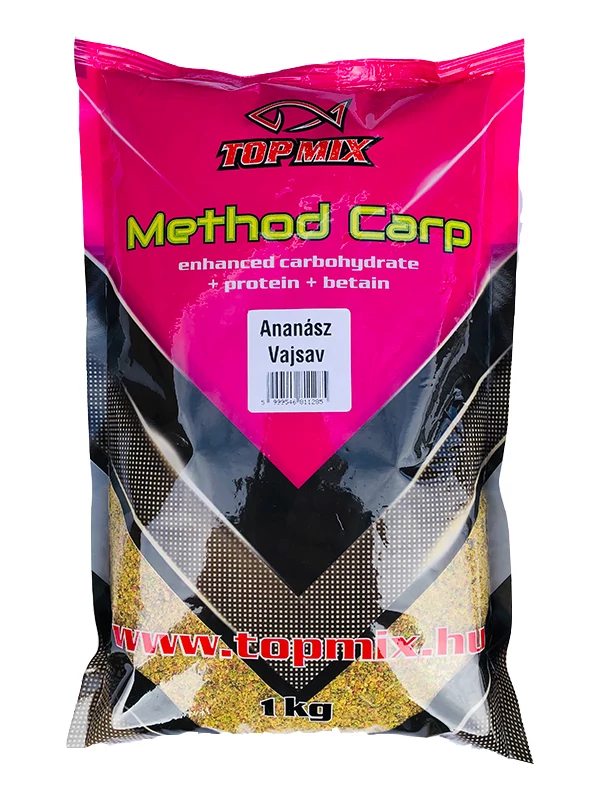 TOP MIX Method Carp Ananász-Vajsav Etetőanyag