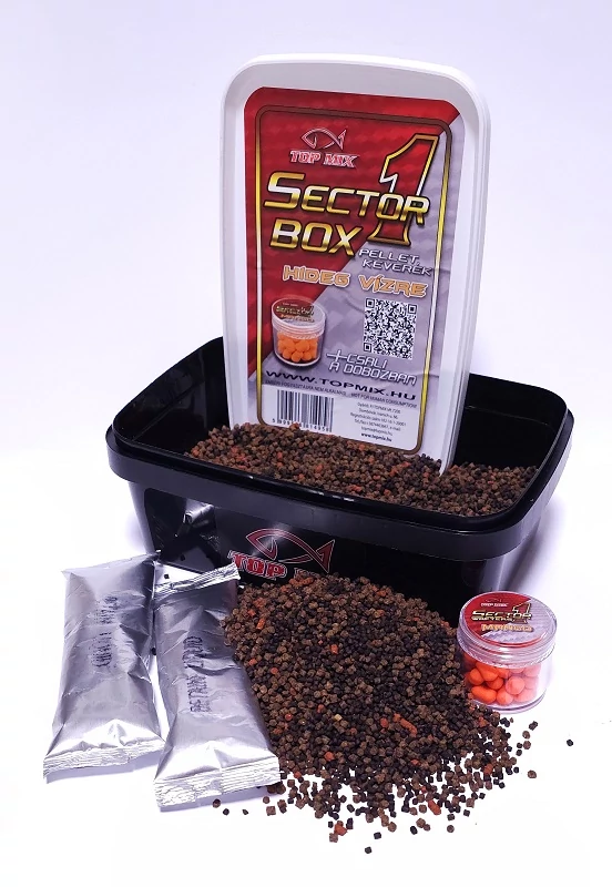 TOP MIX Sector 1 pellet box - Hideg Vízre