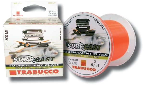 TRABUCCO S-FORCE XPS SURF CAST 300m/0,20 Távdobó monofil zsinór 