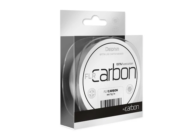 DELPHIN FLR CARBON 100% Fluorocarbon Zsinór 0,185mm/2,7kg/50m