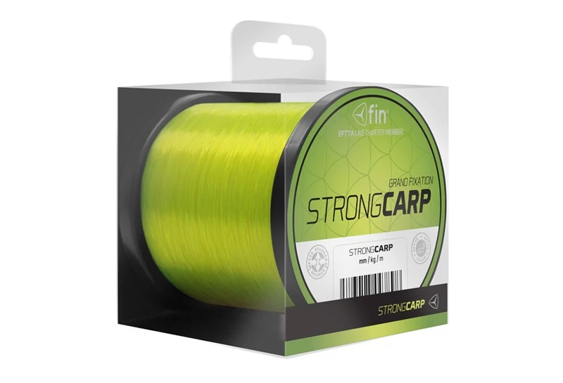 DELPHIN STRONG CARP sárga 0,25mm/5,5kg/600m Monofil zsinór
