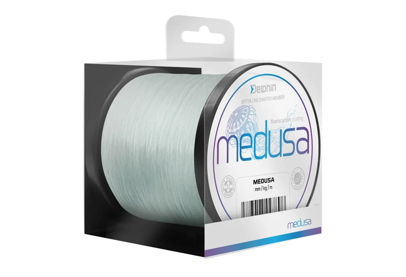 DELPHIN MEDUSA Átlátszó pontyozó zsínór 0,26mm/5,7kg/1200m